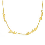 Collier à plusieurs prénoms