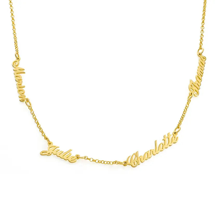 Collier à plusieurs prénoms