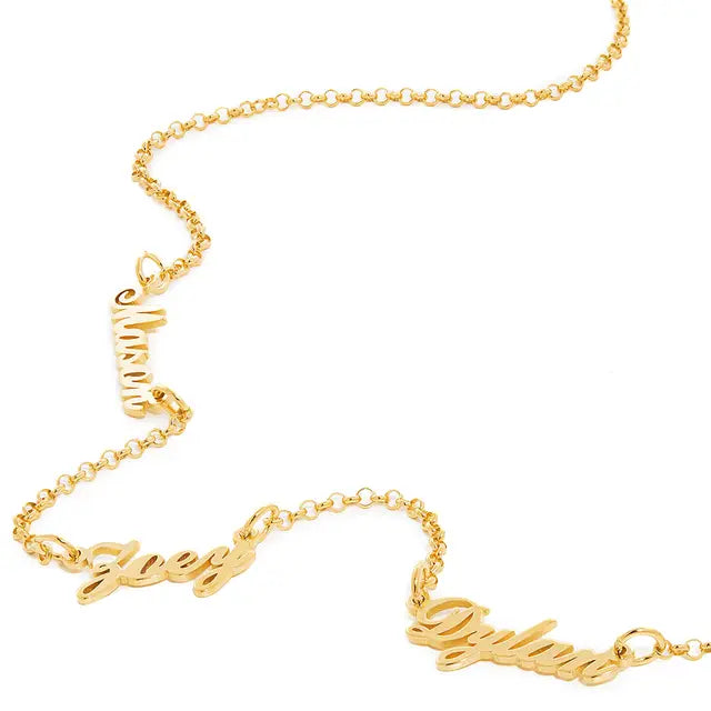 Collier à plusieurs prénoms