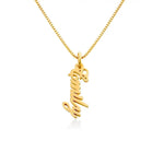 Collier prénom vertical